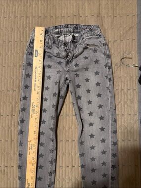 Gap Kids Gray Star Print Skinny Jeans
